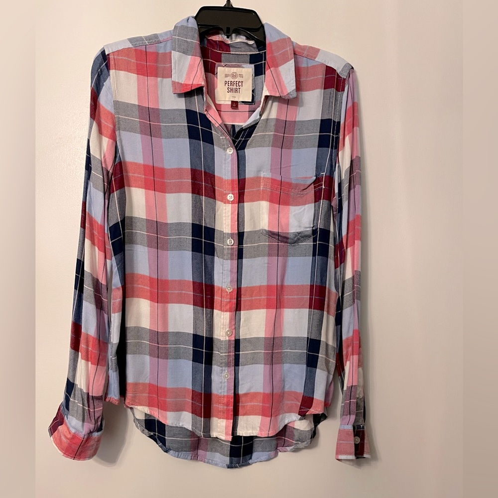NWOT So Plaid Shirt